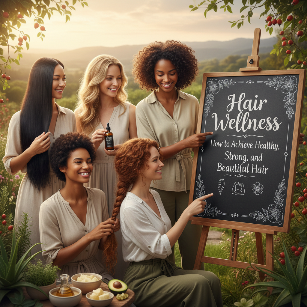 Hair Wellness: How to Achieve Healthy, Strong, and Beautiful Hair