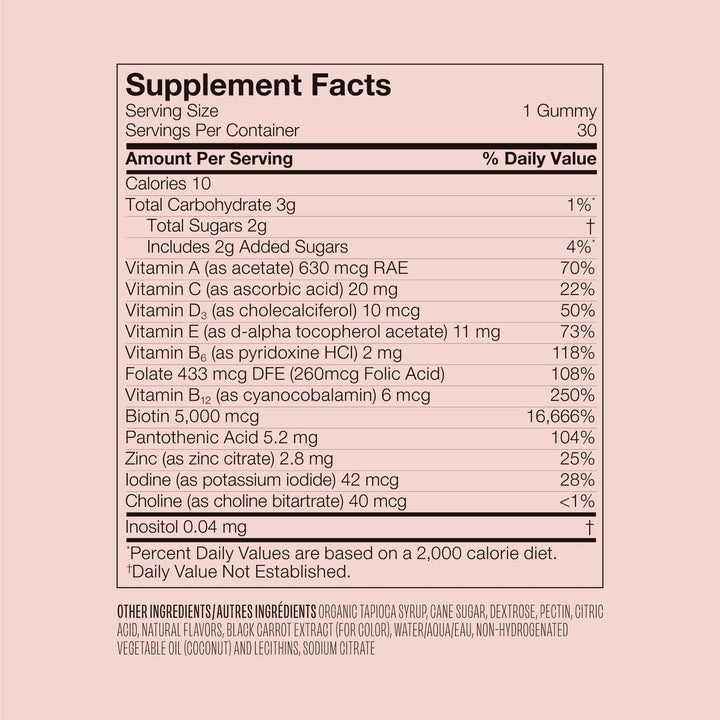 GRO Biotin Gummies for Hair Wellness®